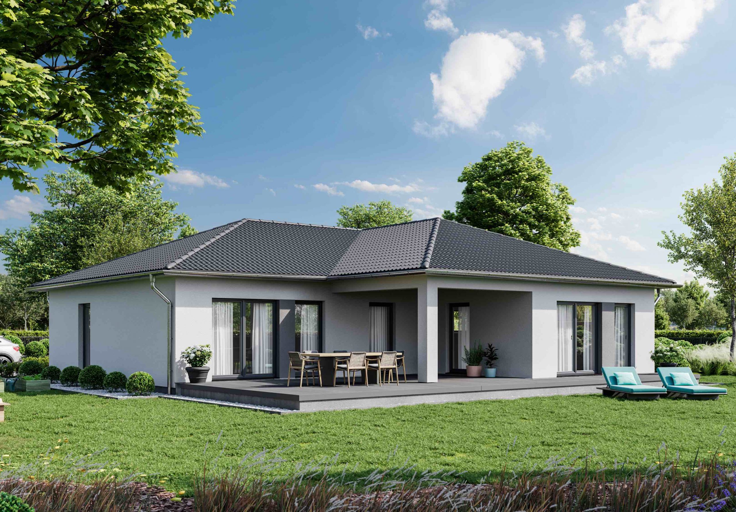 Bungalow_Schillerstraße_130_Walmdach_mit_Terrassenueberdachung_Sued